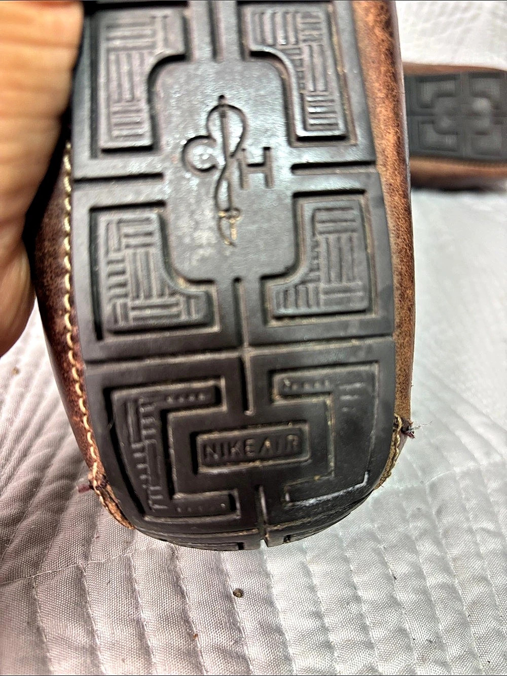 Cole Haan Air Madison Leather Loafers Brown US 9M - Picture 10 of 10